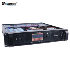 Sinbosen Сенсорный экран DSP Модуль Усилитель мощности DSP22000q Профессиональный усилитель DSP